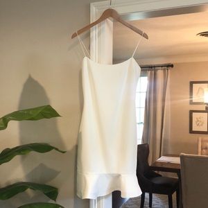 Likely NYC White Banks Dress